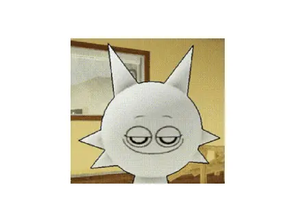 A unique Sprunki character design for use as a profile picture (PFP)