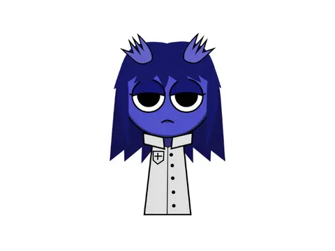 Logo featuring the Original Sprunki Character Betty