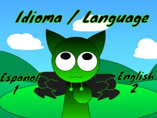 Logo for My OC Meets Sprunki Pyramix and Me OC, a multilingual crossover game