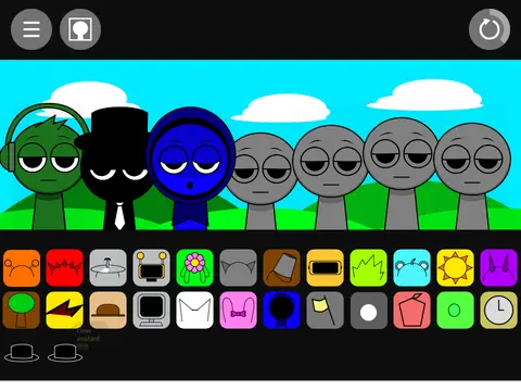 My Sprunki Luis - Sprunki OC Maker Game Interface
