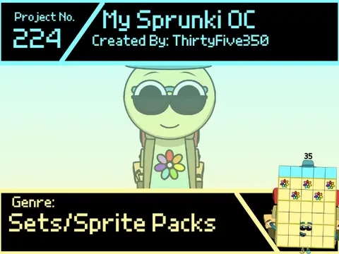 My Sprunki OC Game Logo Cover