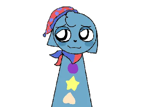 Gulfi Sprunki original character design with Dandys World color inspiration