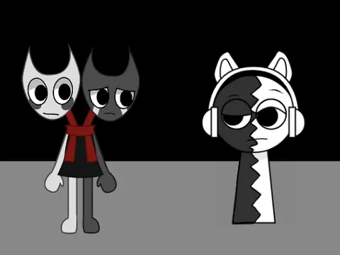 my sprunki oc is giving razzle and dazzle p