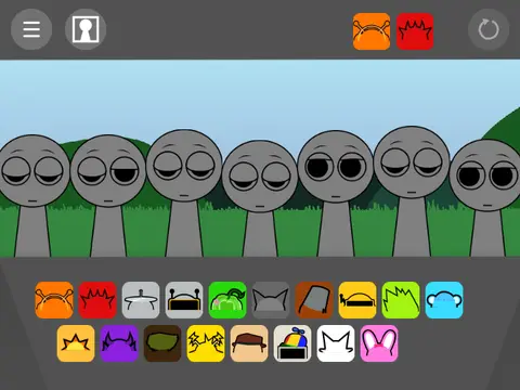 My Sprunki Retake Remix Swapped AU Game Cover