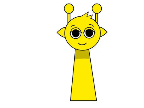 Preview of vector graphic assets included in My Sprunki Vector Pack Remix