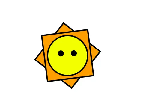 New Mr. Sun Sprunki Logo - Character Game Cover