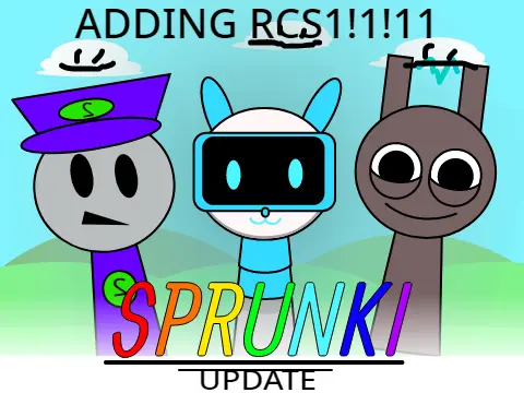 New RCS Soon Sprunki With My OCs Game Cover