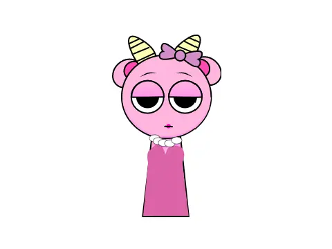 Bridget - Maternal Sprunki Original Character with Violin Trio