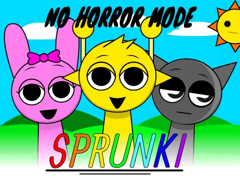 No Horror Mode Sprunki Game Cover