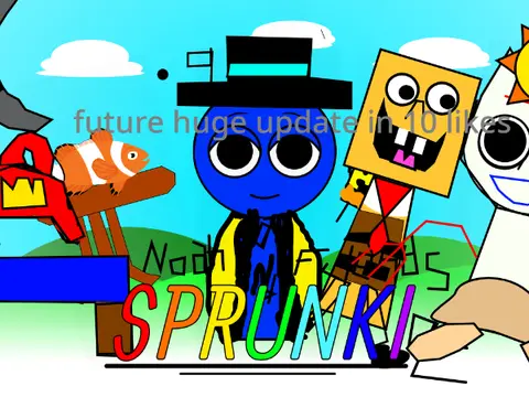 Noah and Friends Sprunki Original Mod Game Cover