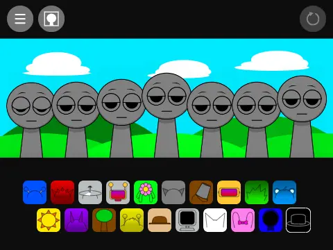 Noobs Sprunki Universe Game Logo
