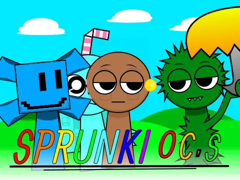 OCs Sprunki My OC Game Cover - Character Creation