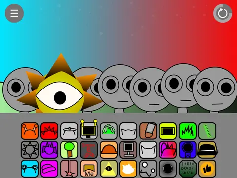 Ozzybox but Sprunki Game Cover