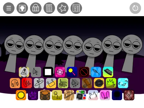 Para Sprunki Update Swaped game logo featuring swapped characters
