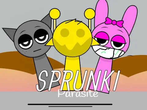 Incredibox Sprunki Parasite Classic Sound Remastered Game Logo
