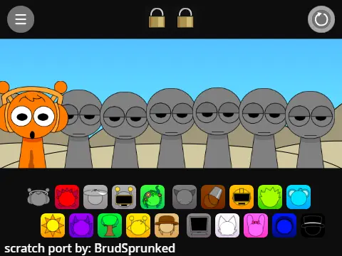 Incredibox Sprunki Parasite Pyramixed Sound Official Game Logo