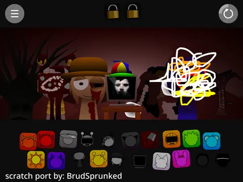 Incredibox Sprunki Parasite Pyramixed Remix Official Game Logo