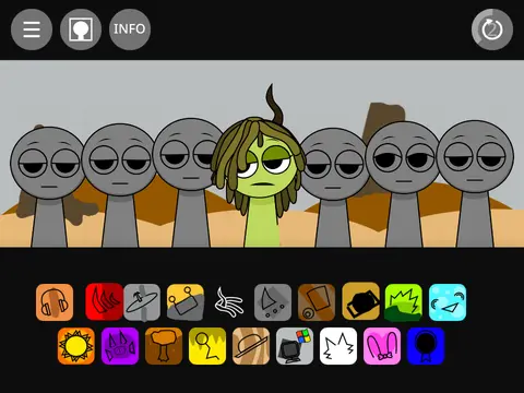 Incredibox Sprunki Parasite Remix Soundtrack Game Logo