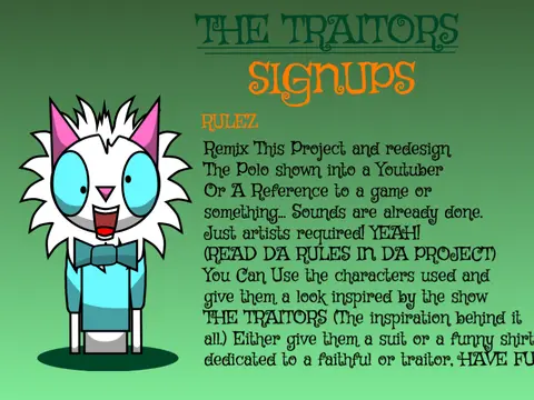 Logo for Pawsybox Chapter 2: The Traitors Signups Remix-2 community project