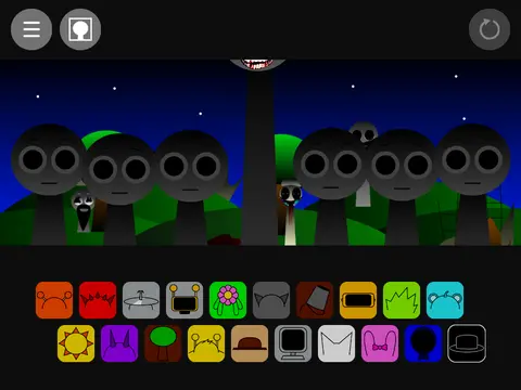 Incredibox Sprunki Pestraphobia Original Game Logo - Horror Music Mixing Game