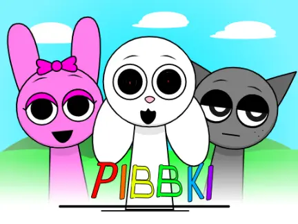 Pibbki Sprunki Collab Logo Cover Image