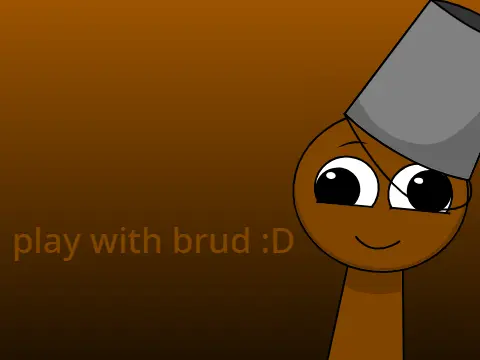 Logo for Play With Brud Update 10 featuring the Brud character