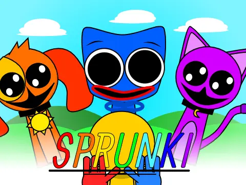 Playtime Sprunkie Game Logo