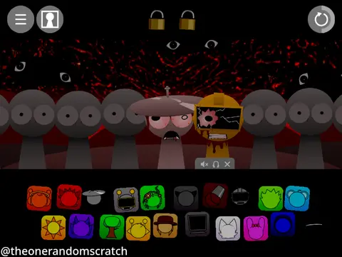 Pyramixed Sprunki Mod Remix Game Cover