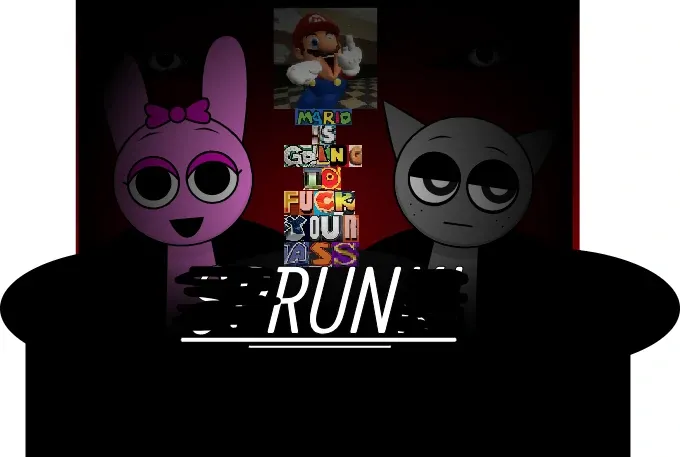 Randomki Sprunki Game Logo - Character Generator