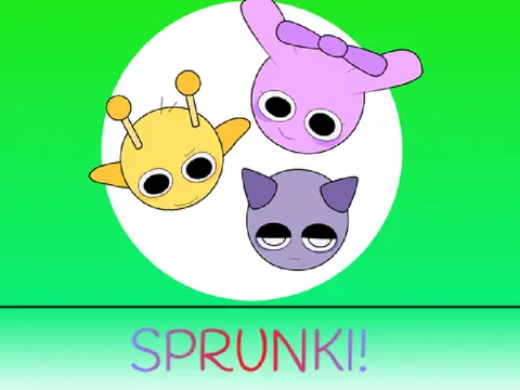 Remix and Ruin Sprunki Interactive Game Logo