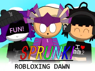 Robloxing Dawn Sprunki - Incredibox Logo