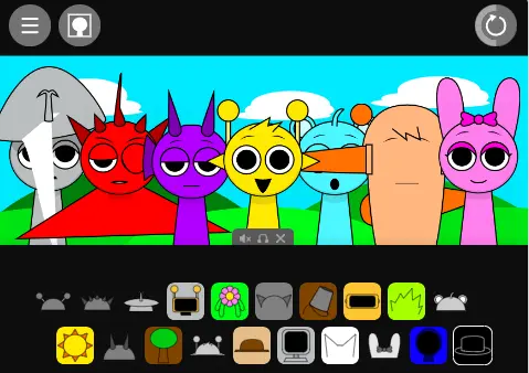 Ruined Incredibox Sprunki Gameplay Ruined Incredibox Sprunki Gameplay Screenshot