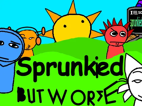 Official Sbimiew Sprunkied game logo featuring iconic Sprunki characters