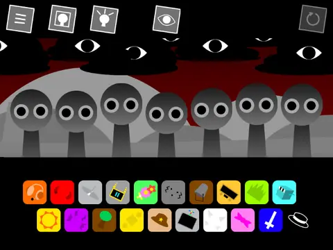 Colorful Silly Sprunki Early Access game logo featuring playful Sprunki characters