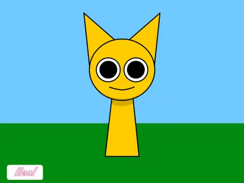Interactive game where you can slap a Sprunki Original Character (OC)