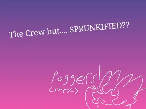 SMOL Goobers and MO Astray characters in Sprunki Mod crossover artwork