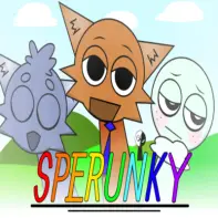 Sperunky Game Logo - New Sprunki Adventure