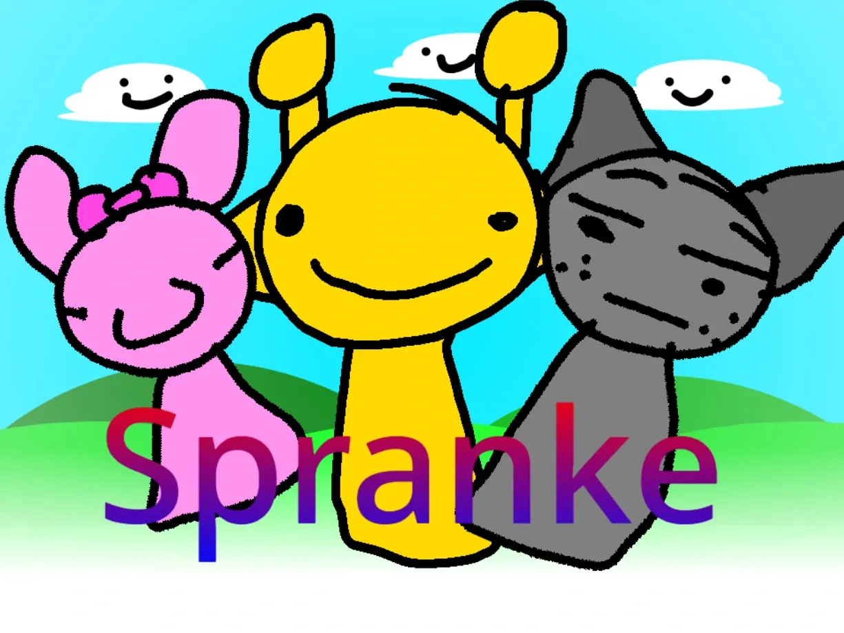 Spranki Game Logo - New Sprunki Variation