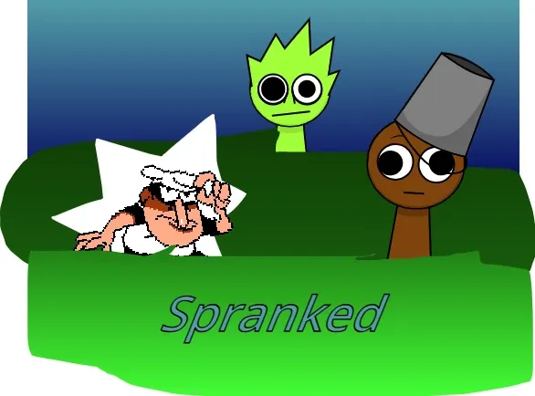Spranked Remix-2 Game Logo - Ultimate Sprunki Retake Edition