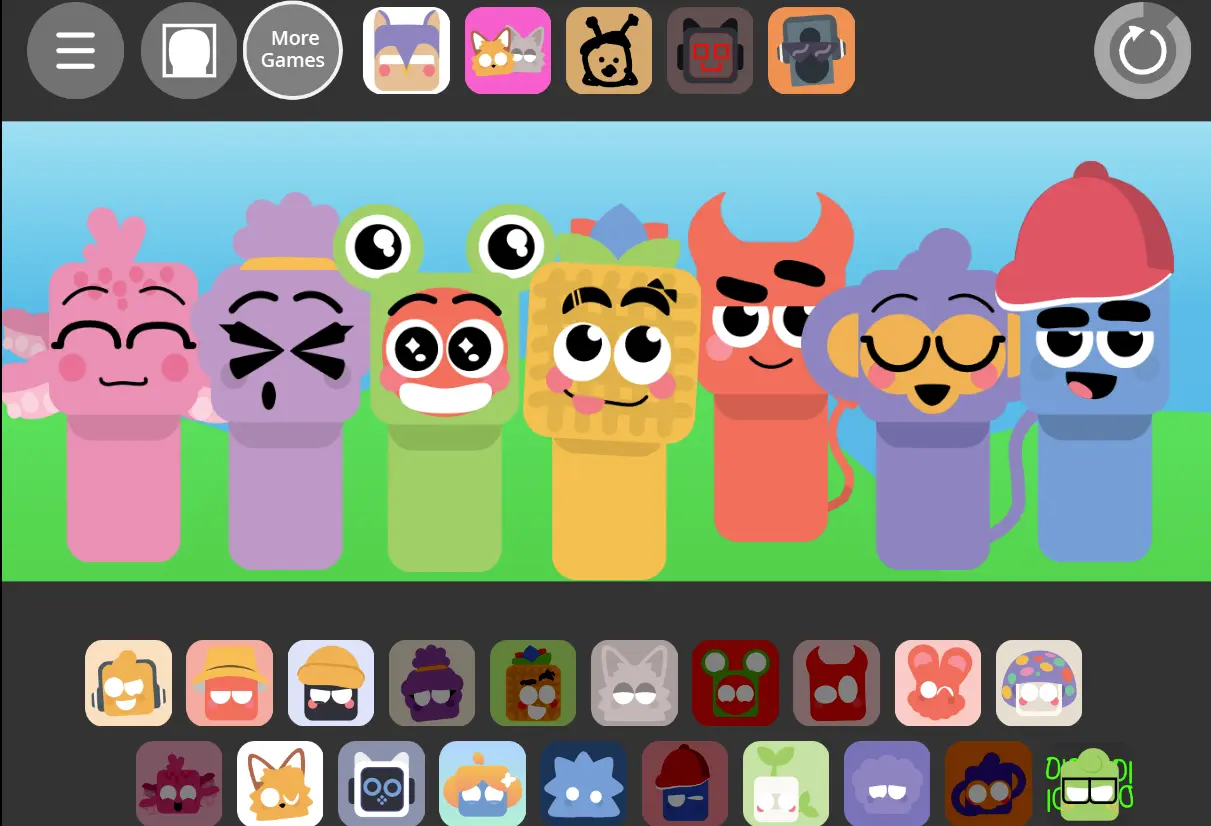 Sprunbox The Qoobies Gameplay Sprunbox The Qoobies Gameplay Screenshot - Creating Custom Sprunki
