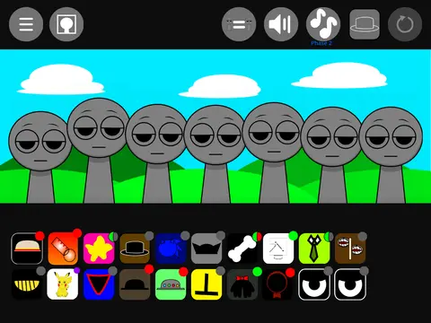 Sprunk Sprunki Mod Remix V2 advanced controls cover image