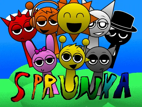 Official logo for Sprunka But Sprunki Original My Remix game