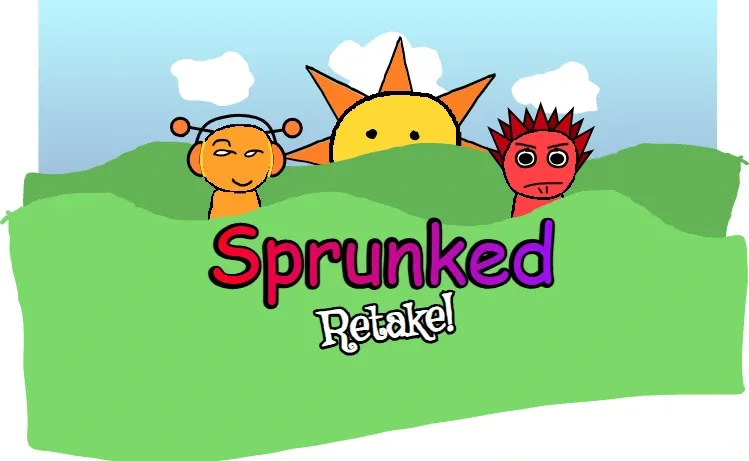 Official Sprunki Retake Game Cover Art