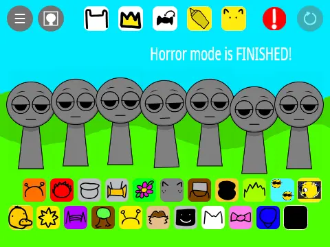 Official logo for Sprunked x Sprunki Remastered Remix V2 game