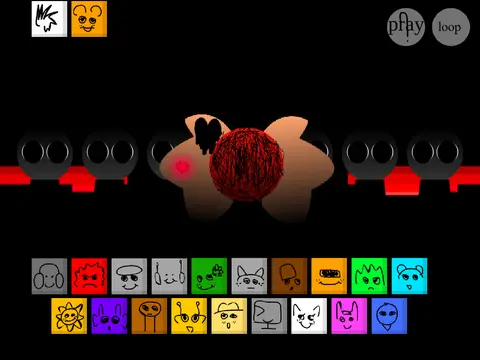 Logo for Sprunki 1996 But I Added More Animations Remix, a mod focused on improved character animations