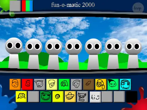 sprunki 1996 but me and my friends unfinished game cover image