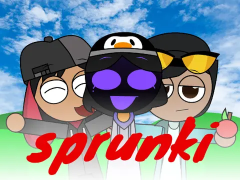 Logo for the fan series Sprunki 1996 Lucha por la Sprunki Edition Retake