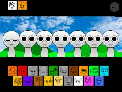 Sprunki 1996 Mod Sprunki Remix horror game multilingual logo