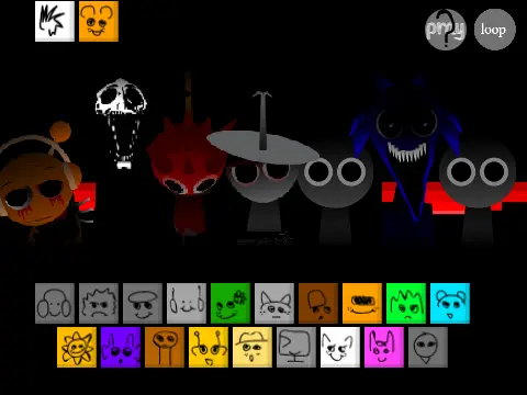 Sprunki 1996 Reanimation featuring Jevin character
