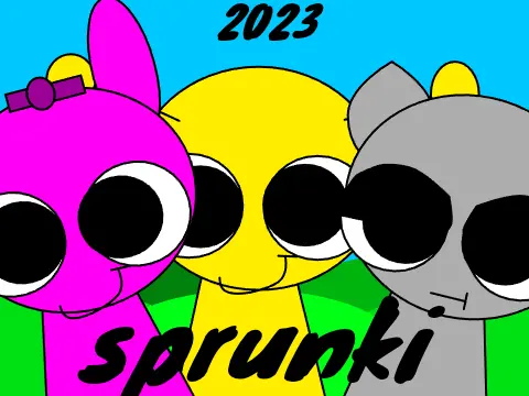 Official logo of Sprunki 2023 free online game